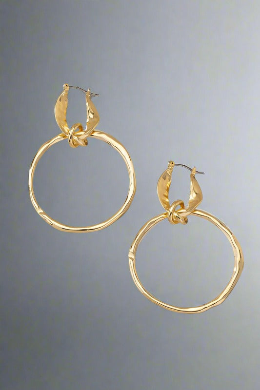 Statement Hammered Hoops