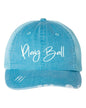 Play Ball Embroidered Trucker Hat