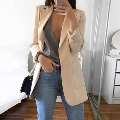 Casual Long Sleeve Business Blazer