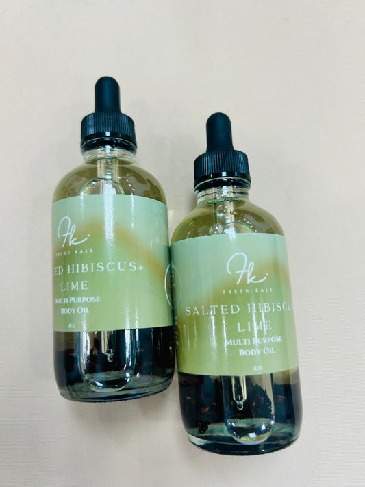 Salted Hibiscus Lime Body Oil
