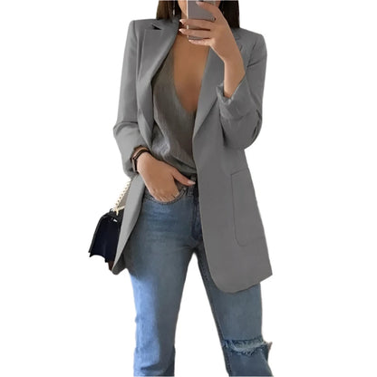 Casual Long Sleeve Business Blazer