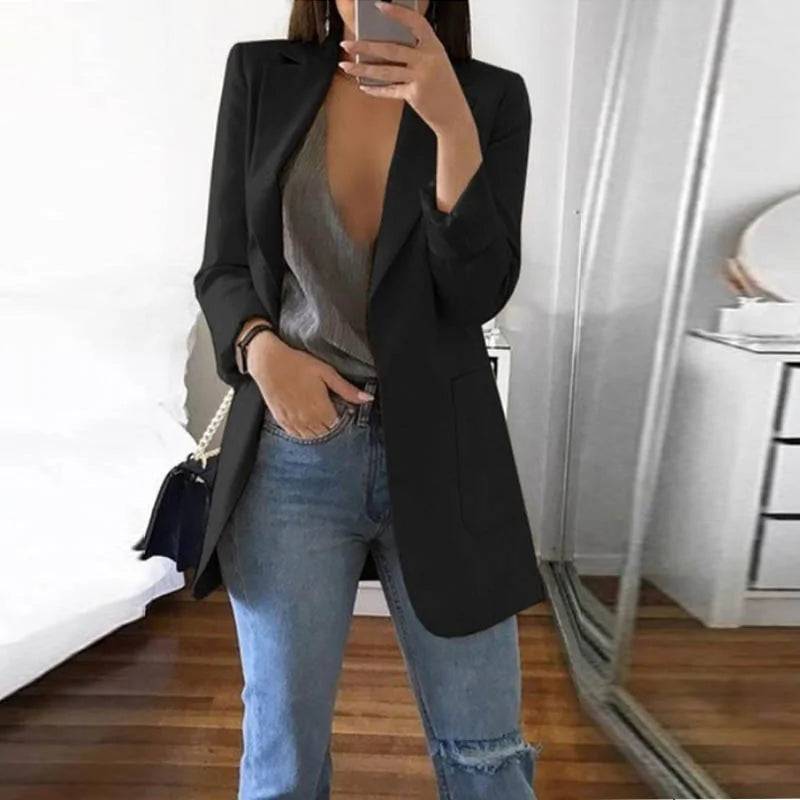 Casual Long Sleeve Business Blazer