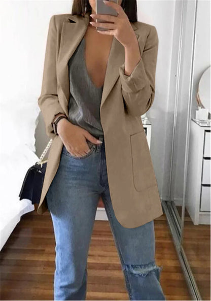 Casual Long Sleeve Business Blazer