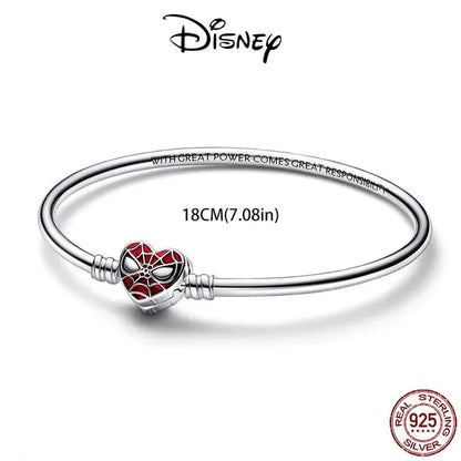 Disney Heart Snake Chain Bracelet