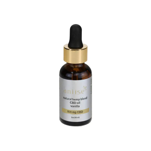 Natural Hemp Blend CBD Oil, Vanilla