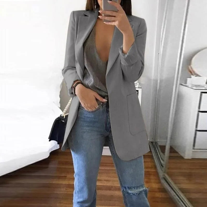 Casual Long Sleeve Business Blazer